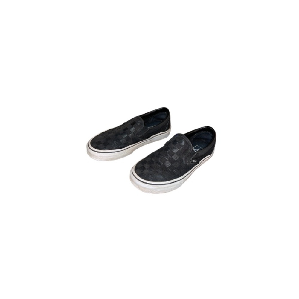 Vans Black Checkerboard Slip On Skate Shoes - Women’s Size 5.5